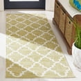 thumbnail image 2 of SAFAVIEH Montauk Crispian Geometric Quatrefoils Cotton Area Rug, Green/Ivory, 2'3" x 3'9", 2 of 9