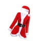 thumbnail image 3 of Disfraz de Papá Noel de Navidad para mujer, traje de talla única con cinturón para escenario, adolescentes, niñas y adultos, 3 of 6