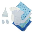 thumbnail image 1 of Bambini Essential Newborn Baby Boy 8 Piece Layette Set, 1 of 3