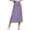 Purple, variant on Tqcoqu Midi Skirt for Women Split High Waist Elegant Flared Flowy A Line Work Skirts,Dark Gray,Women's XS-XXL