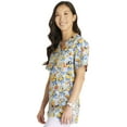 thumbnail image 5 of Tooniforms Scrubs Top For Men & Women Print V-Neck TF688, 5 of 5