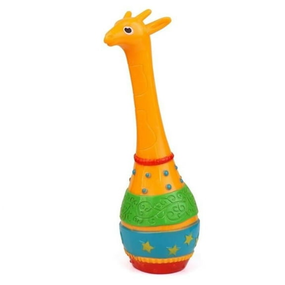 Giraffe Shaker Percussion Instrument,Maracas Early Music Enlightenment Tool,Sensory Rhythm Training Device,Hand-Eye Coordination Musical Toy,Auditory Skill Educational Gift,Baby Sound Exploration