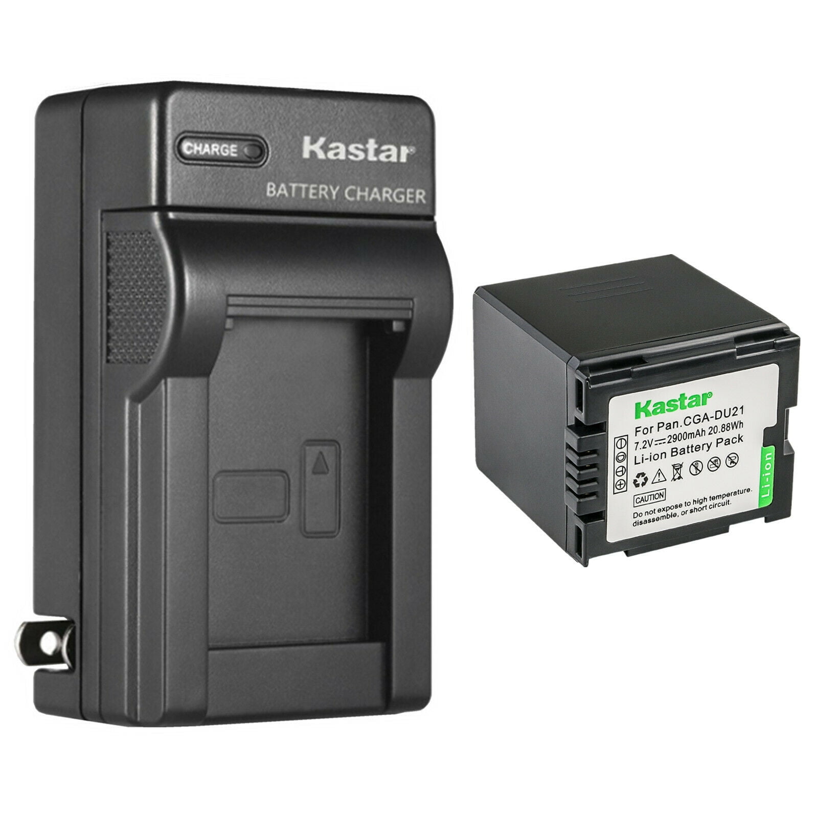 Kastar 1-Pack DZ-BP21 Battery and AC Wall Charger Replacement for Hitachi DZ-GX20A DZ-GX20E DZ-GX25M DZ-GX3100 DZ-GX3200 DZ-GX3300 DZ-GX5300 DZ-GX5000A DZ-GX5020 DZ-HS300 DZ-HS300A Camera