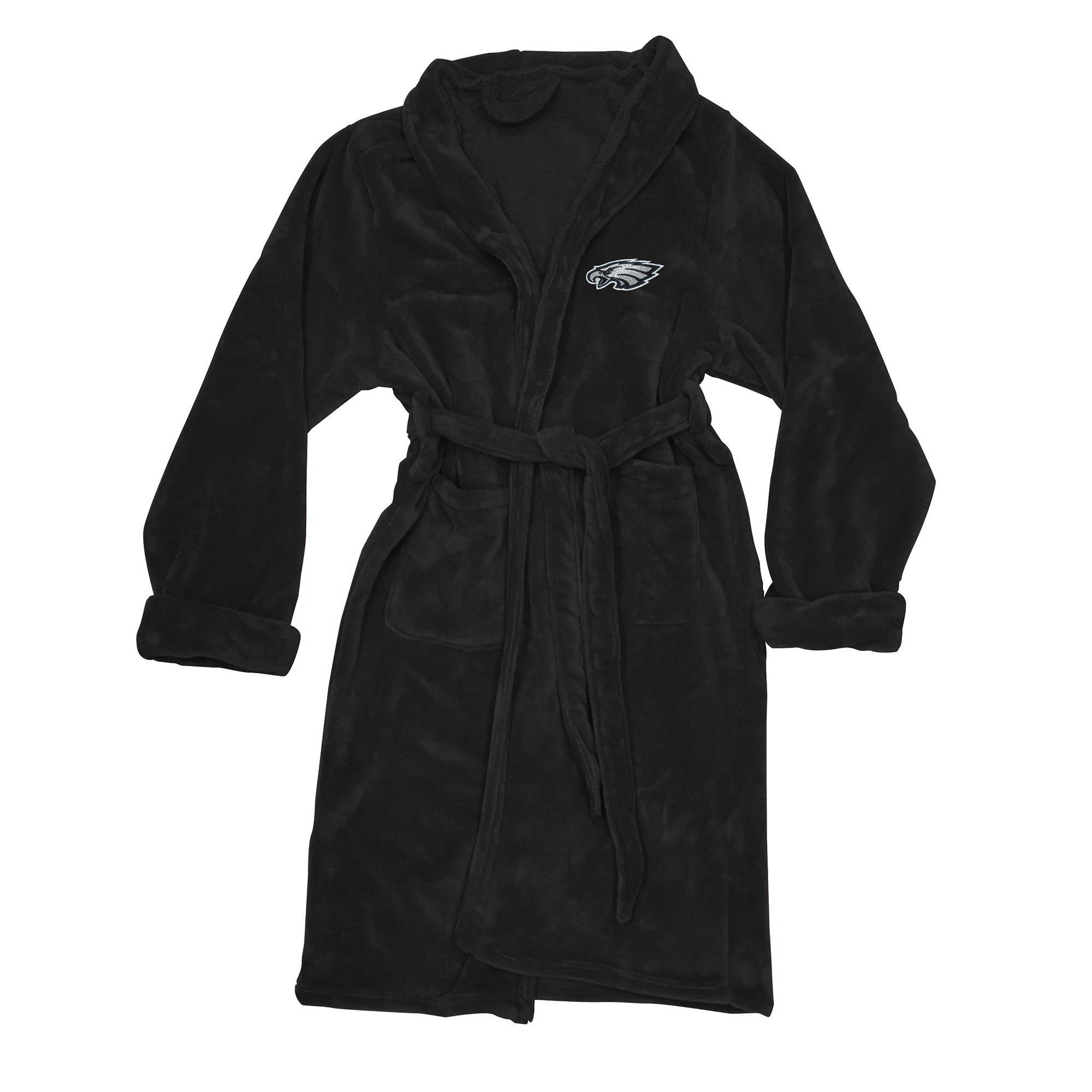 Philadelphia Eagles The Northwest Company Silk Touch Robe Black