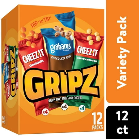 Kelloggs Gripz Variety Pack - 12 ct / 0.92 oz