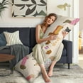 thumbnail image 5 of Dog and Nature Artwork Body Pillow Cover 20x54 - Stretchy Fabric - Invisible Zipper, 5 of 5