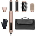 thumbnail image 3 of "5-in-1 Hair Styler with 200 Million Ions & 110,000 RPM Motor - Complete Air Styler Kit for Ultimate Frizz-Control, Fast Drying & Styling, Includes Travel Case (Blue)", 3 of 4