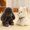 thumbnail image 6 of Poodle Series Lifelike Soft Dog Doll Adorable Realistic Stuffed Animal Companion for Soothing Comfort and Playful Cuddling, 6 of 7