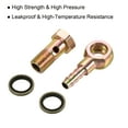 thumbnail image 4 of Uxcell 8mm Barb M12x1.25 Male Thread Hose Pipe Fitting Elbow Carbon Steel Adapters, 4 of 5