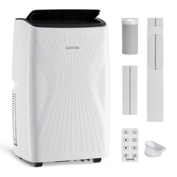 PYY 12000 BTU Portable Air Conditioner Cools Up To 800 Sq Ft, Ultra Quiet AC Unit For Bedroom, Home Office With Remote Control, 380 CFM Fast Cooling Floor Air Conditioner