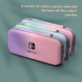 thumbnail image 2 of Gradient Hard EVA Carrying Case for Nintendo Switch Lite - Stylish Travel Handbag, 2 of 17