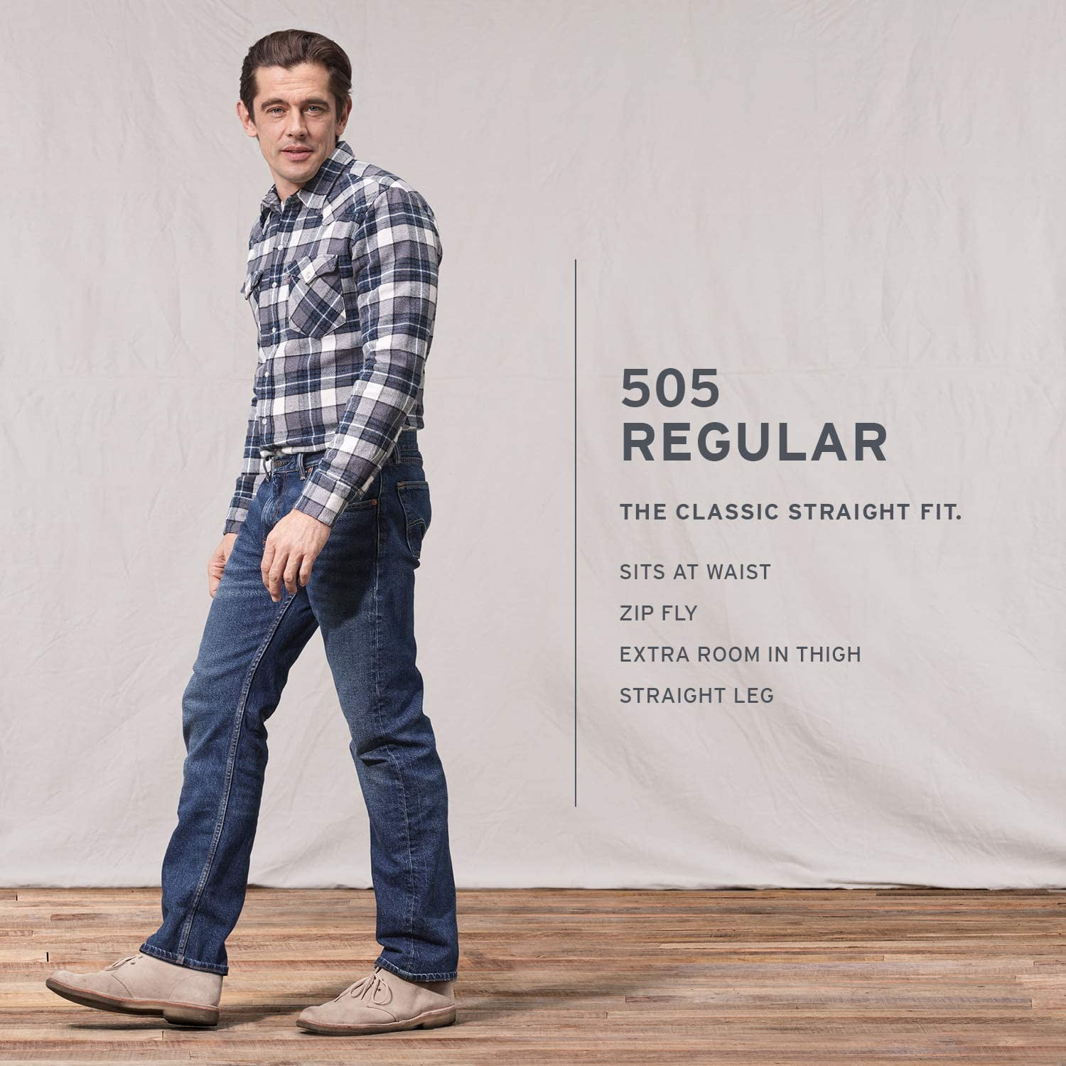 men's 505 regular fit jeans
