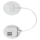 thumbnail image 4 of Cerradura para refrigerador, diseño combinado, Metal resistente, ABS, cerradura multifunción para congelador, para puerta de ventana de gabinete, FQ1, color blanco, 4 of 5