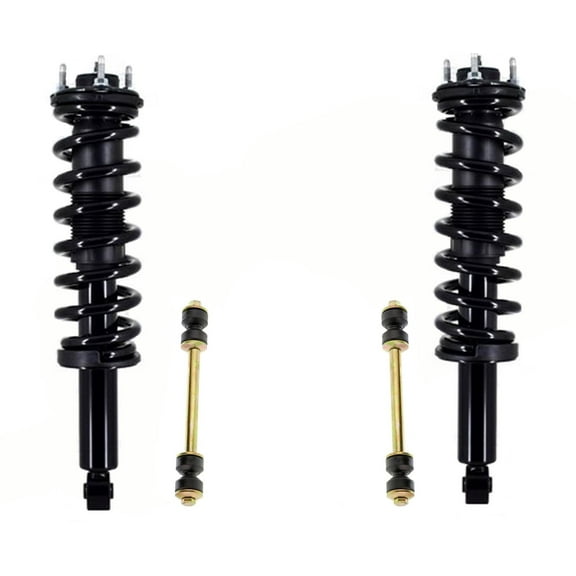 Front Complete Spring Struts & Links For 2015-2022 4 Wheel Drive GMC Canyon