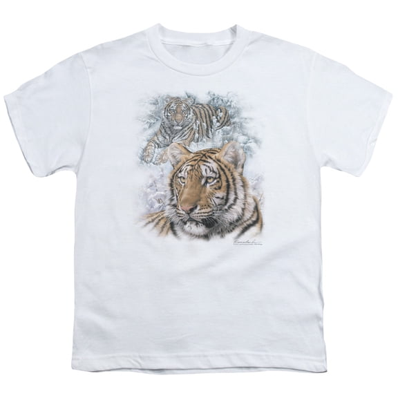 Wildlife - Tigers - Youth Short Sleeve Shirt - Large