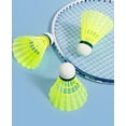 thumbnail image 4 of Badminton Birdies Nylonn-12 Pack Tube of Durable Nylon Shuttlecocks with Cork Tips-Badminton Birdies for Indoor and Outdoor Play, 4 of 5
