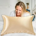 thumbnail image 6 of Silk Pillowcase, Reversible Sateen Design, Smooth Hair & Skin Surface Support, Bedroom Comfort Upgrade, Home Luxury Seekers, 6 of 6