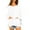 1-White, variant on Women's Oversized Tunic Sweatshirt with Pockets Casual Loose Fit Long Sleeve Side Slit Crewneck Pullover Fall Fashion