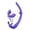 Purple Blue, variant on Necvior Silicone Folding Snorkel with Storage Case Freediving & Snorkeling Snorkel