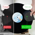 thumbnail image 4 of 2 Pcs Gant de Nettoyage pour Disque Vinyle Noir Protection Légère, 4 of 8