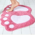 thumbnail image 7 of Bathroom Rugs Mats Water Absorbent Non-Slip Mat Used in Bathroom, Shower, Room, Etc.Soft Microfiber Bath Mat Machine Washable Bath Mat （16x24inch） Big Feet Bathroom, 7 of 7