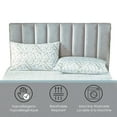 thumbnail image 3 of Cotton House - Charcoal Infused Pillow, Hypoallergenic, King Size, Made in Canada, 3 of 4