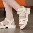 thumbnail image 4 of Fesfesfes Girls Sandals Roman Shoes Soft Soled Open Toe Princess Shoes Summer Beach Shoes for Big Kid /Little Kid 3-13 Years, 4 of 7