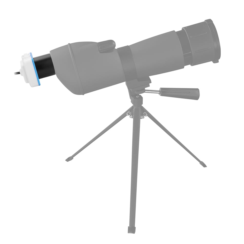 1.25 Inch Telescope Eyepiece Microscope Eyepiece with USB PC Camera Electronic Eyepiece for Astronomy Telescope Microscope Black 
