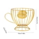 thumbnail image 3 of Uuiauoio Coffee Pod Holder,Capsule Storage Organizer, Tea Cup Coffee Capsule Basket, Metal Coffee Bar Organizer for cup Kitchen Dinning Room Office Home Cafe Hotel, 3 of 6