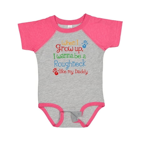 

Inktastic Future Oil Rig Roughneck Like Daddy Gift Baby Boy Bodysuit
