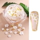 thumbnail image 1 of Diamantes de imitación de flores para uñas acrílicas, suministros de arte con perlas, manicura, d CACAGOO Decoraciones de uñas, 1 of 7
