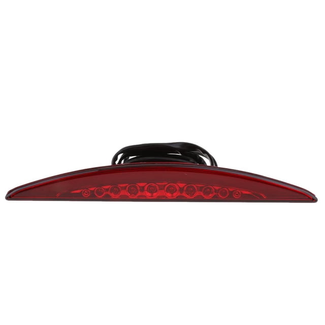 DYNWAVECA Rear Tip LED Brake Tail Light For FXSB - Red Lens, as described