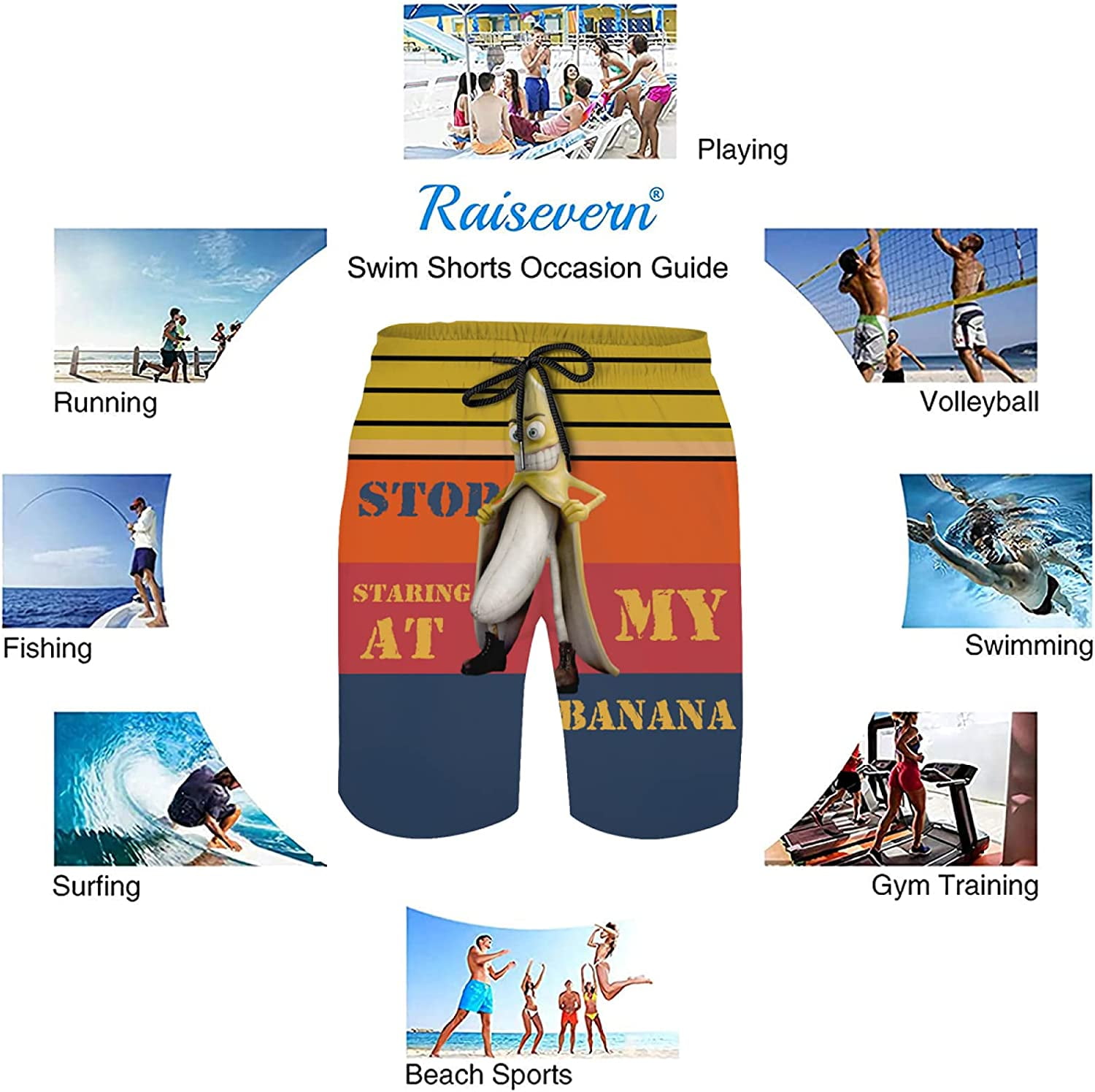 stop staring at my banana shorts