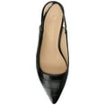 thumbnail image 4 of Journee Womens Paulina Kitten Heel Sling Back Pointed Toe Pumps, Widths Available, 4 of 9