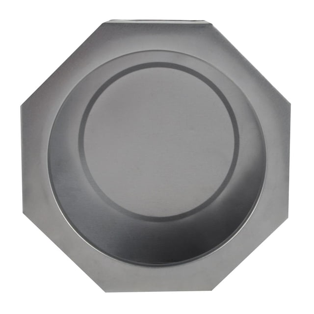 Bote Integral Octagonal Itsa 12X8Cm Plata