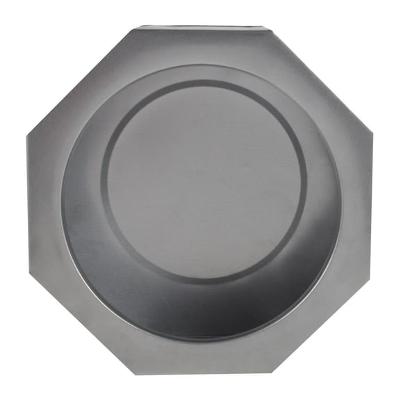 Bote Integral Octagonal Itsa 12X8Cm Plata