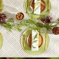 thumbnail image 5 of Indoor/Outdoor Collection Grid Pattern, Flannel Backed Tablecloth, Rectangle, 60x90, Navy, 5 of 7