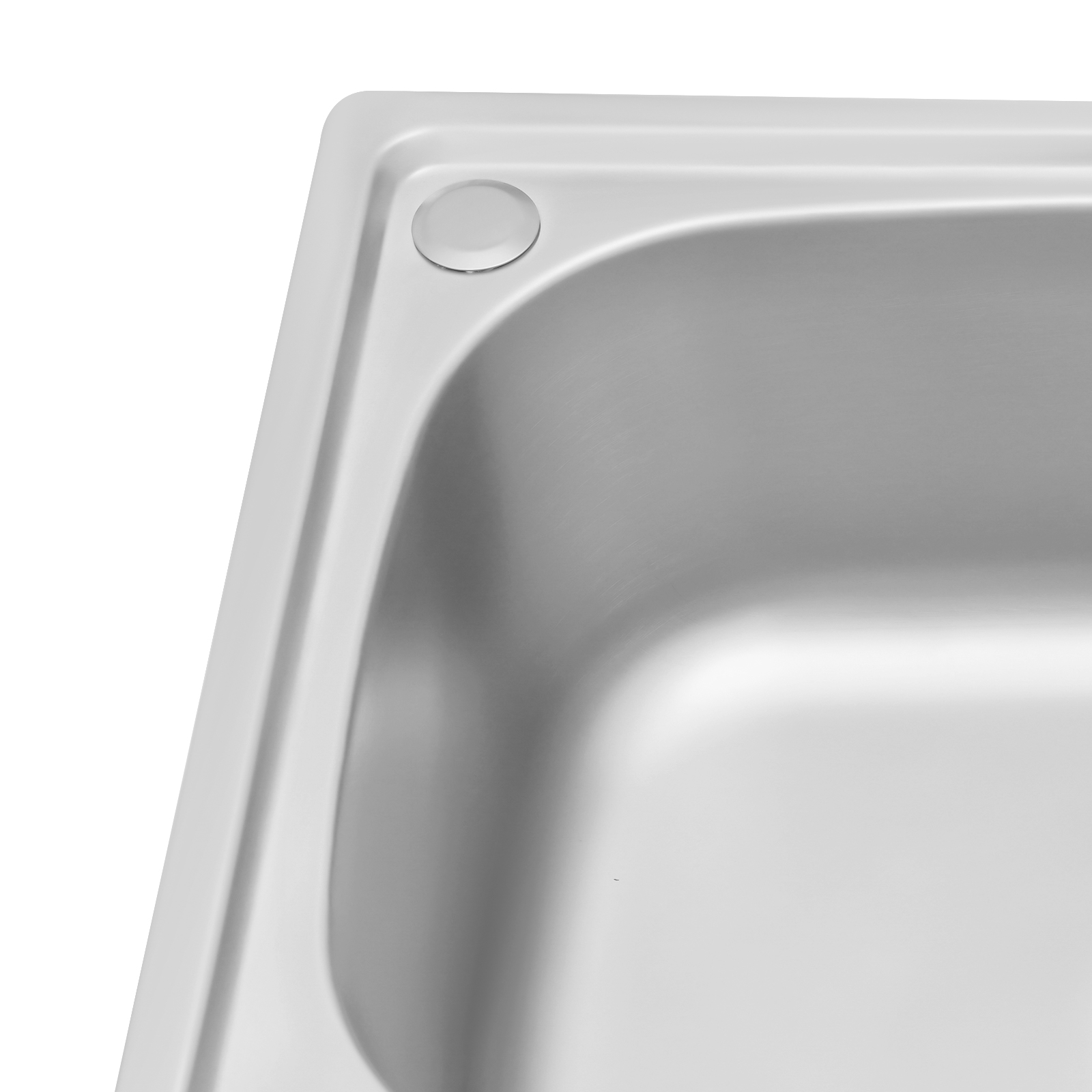 Kitchen Sink, Stainless Steel Sink, Free Standing Single Bowl Sink for Homes, Outdoors, Restaurants, Laundry Rooms, Basements, Bars, Kitchens, Dessert Shops, Coffee Shops, Hotels