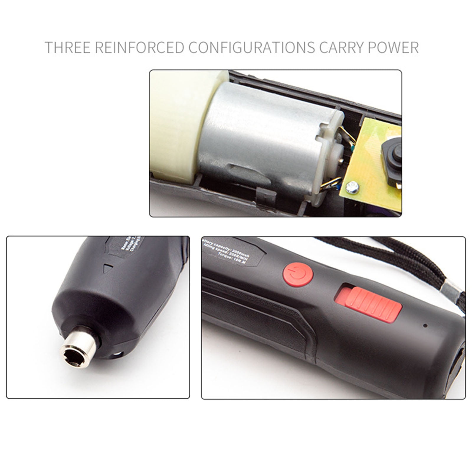 Electric Screwdriver Rechargeable Home Screwdriver Driver Multifunction Electric Screwdrivers Hand Tool