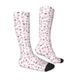 thumbnail image 3 of Balery Cute Poodle Dog Printed Novelty Socks Men's Women's Crew Socks Sports Socks Knee High Socks Cotton Socks Quirky and Cool Socks, 3 of 9