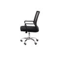 thumbnail image 4 of Silla de Oficina Bossa Setif Negro con Reposabrazos y Soporte Lumbar, 4 of 7