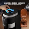 thumbnail image 2 of KFFKFF 10 Cup Coffee Maker with Grinder Grind and Brew Coffee Maker with 3 Brew Strength Control 24-Hour Timer for Auto Brew with Adjustable Grinding Coarseness, 2 of 9