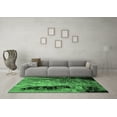 thumbnail image 3 of Ahgly Company Indoor Rectangle Oriental Emerald Green Industrial Area Rugs, 7' x 9', 3 of 4