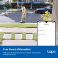 thumbnail image 3 of Tapo by TP-Link Cámara de Seguridad 2K QHD Interior/Exterior, Visión Nocturna en Color, Detección Gratuita de Persona/Mascota/Vehículo, Monitor de Bebé, Almacenamiento Local/En la Nube, IP66, Foco Dob, 3 of 5