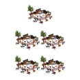 thumbnail image 1 of Vogacara Juego de 21 piezas de animales de granja, figuras de animales de granja diminutas realistas, juguete para niños de fiesta Type2 NO2, 1 of 3