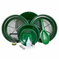 thumbnail image 1 of 11pc ASR Outdoor Gold Panning Kit Prospecting Tools Classifier Pans Snifter Vials, 1 of 7