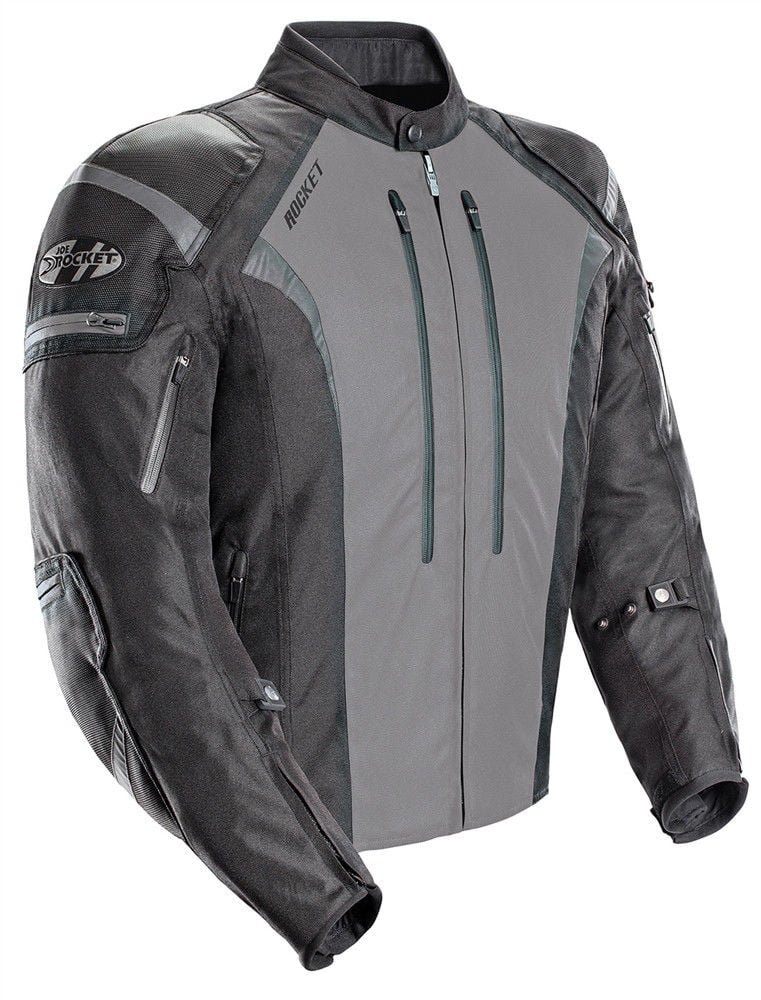 851-4004 Phoenix 5.0 Mens Mesh Motorcycle Riding Jacket Joe Rocket Black/Black, Large 