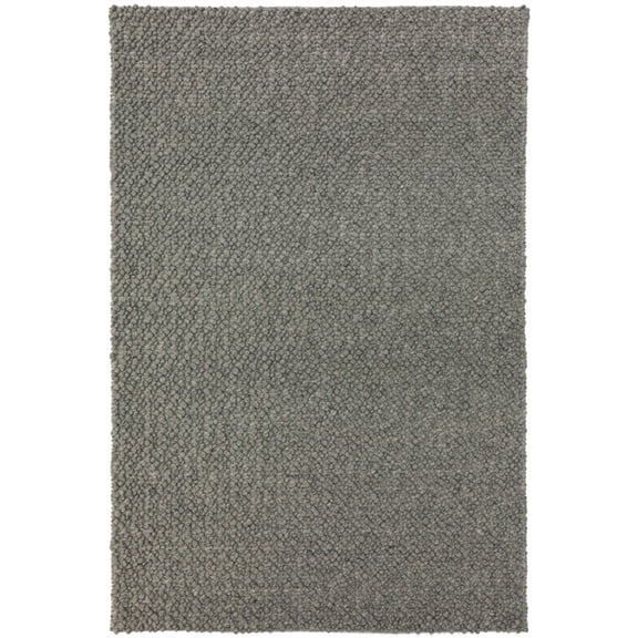 Berkley Lisbon Shag Area Rug GR1 Gr1 Pewter Pewter Casual Fluffy 2' 3" x 7' 6" Rectangle