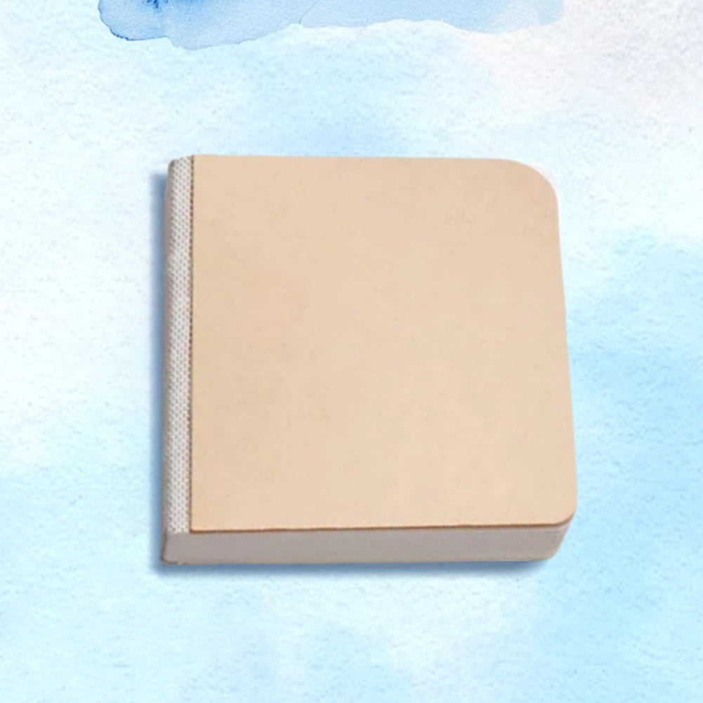 Mini 6 - Grid Portable Watercolor Palette Set with Binder - Clip Book Design, Ideal for Artists and Students on the Go