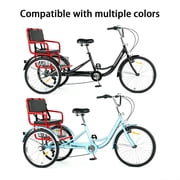 Adult Tricycle Rear Seat with a Basket, The Rear Seat of an Adult Bicycle for Carry Passenger